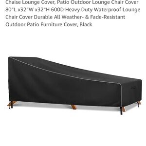 Brand New Never Used Outdoor Chaise Lounge Cover